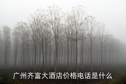 廣州齊富大酒店老板，廣州齊富大酒店的全地址是什么