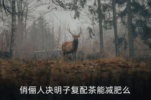 廣州俏儷人減肥，俏儷人決明子復配茶是真是假真能減肥么