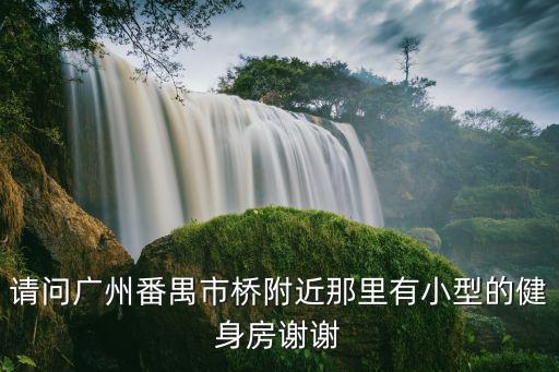 廣州市橋健身房，廣州番禺市橋健身房