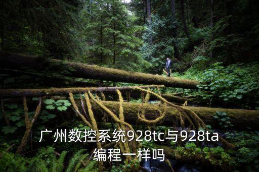 廣州數控系統928tc與928ta編程一樣嗎