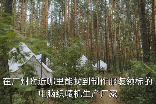 在廣州附近哪里能找到制作服裝領標的電腦織嘜機生產廠家