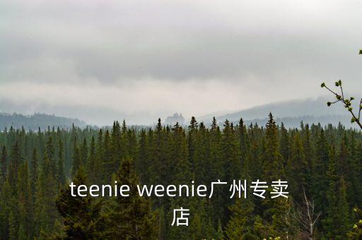 teenie weenie廣州專賣店