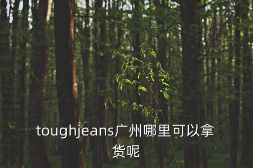 toughjeans廣州哪里可以拿貨呢