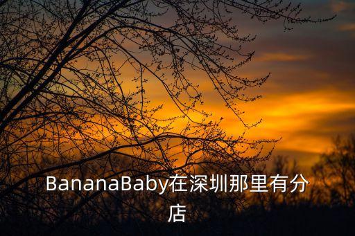 BananaBaby在深圳那里有分店