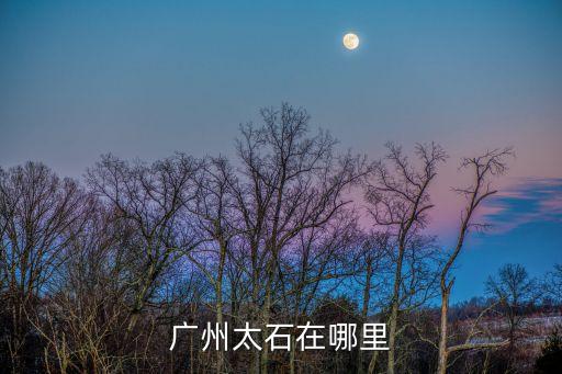 廣州太石在哪里