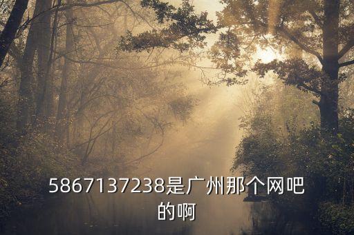 廣州萍蓮網(wǎng)吧，5867137238是廣州那個(gè)網(wǎng)吧的啊