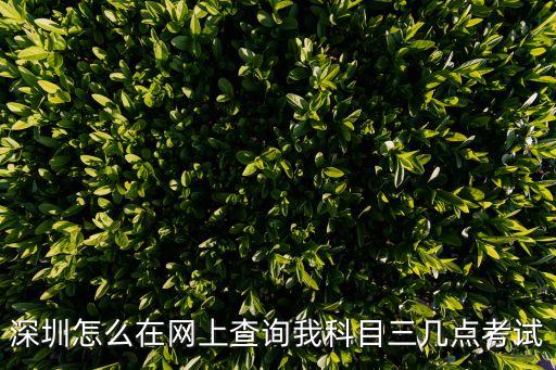 深圳科目三考試預(yù)約查詢，如何查詢科三是否預(yù)約成功