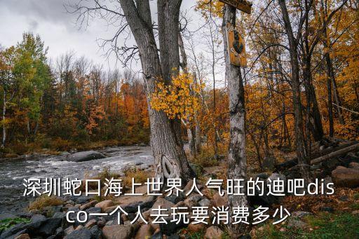 深圳蛇口海上世界人氣旺的迪吧disco一個人去玩要消費多少