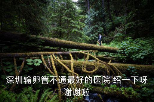 深圳輸卵管不通最好的醫院 紹一下呀謝謝啦