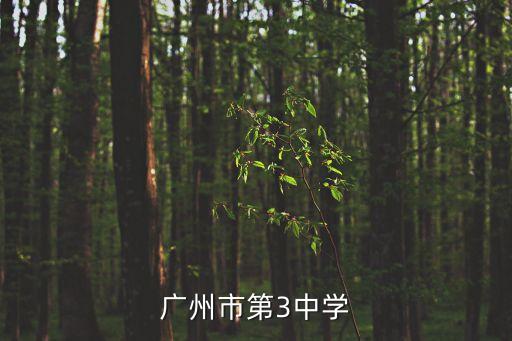 廣州市第3中學(xué)