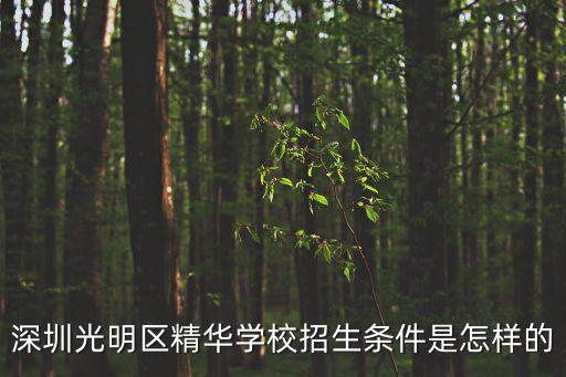 2020深圳市光明區秋季插班招生，沒有在光明區內住滿一年2020秋季可以插班民辦學校嗎
