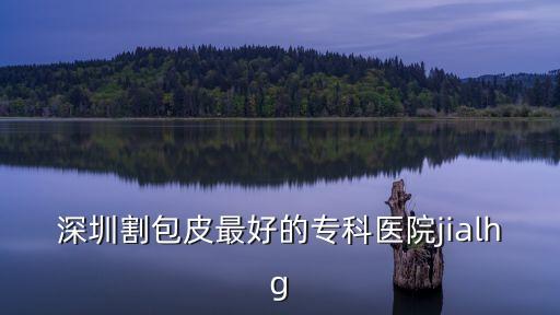深圳割皮包精找靳其雄，深圳哪家公立醫院割包皮好深圳公立男科醫院怎么樣