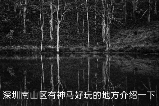 深圳南山區有神馬好玩的地方介紹一下