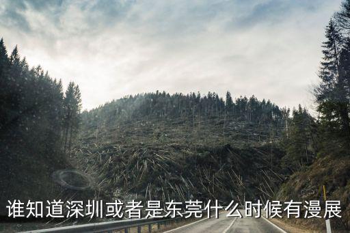 深圳下半年漫展，誰知道深圳或者是東莞什么時(shí)候有漫展