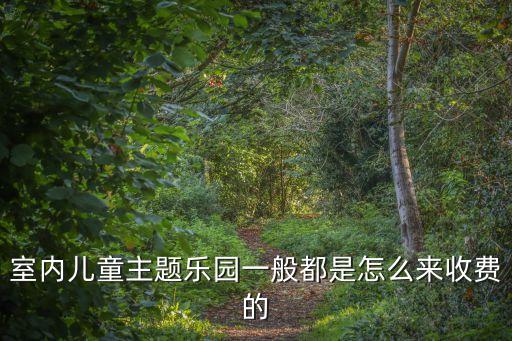 室內兒童主題樂園一般都是怎么來收費的