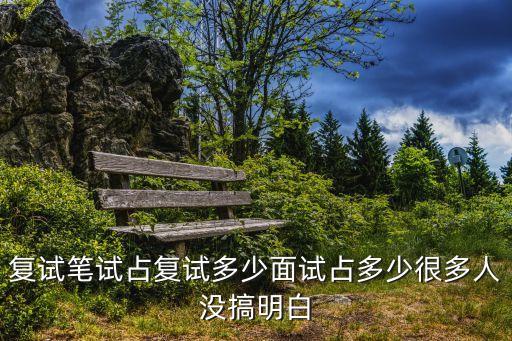 深圳大學復試面試占比，復試時候的筆試和面試的比例是多少