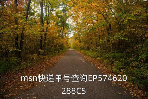 msn快遞單號查詢EP574620288CS