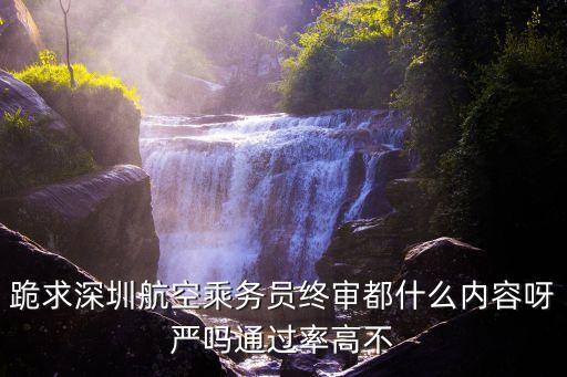 跪求深圳航空乘務員終審都什么內容呀嚴嗎通過率高不