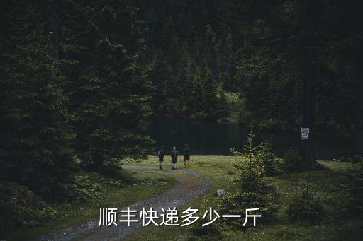 順豐快遞多少一斤