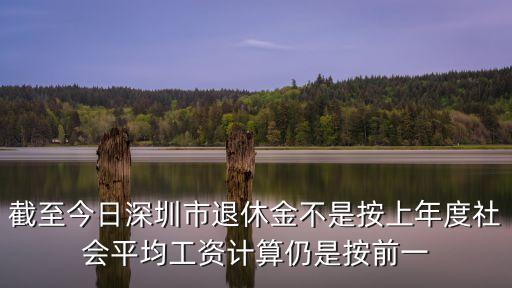 截至今日深圳市退休金不是按上年度社會(huì)平均工資計(jì)算仍是按前一