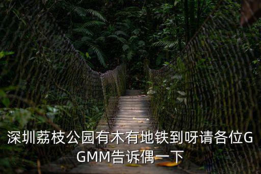深圳荔枝公園有木有地鐵到呀請(qǐng)各位GGMM告訴偶一下