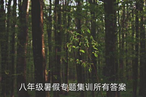 深圳專版聚能集訓八下答案，八年級下冊 基礎訓練答案