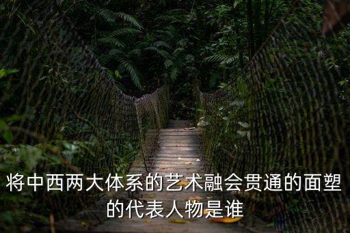 將中西兩大體系的藝術融會貫通的面塑的代表人物是誰