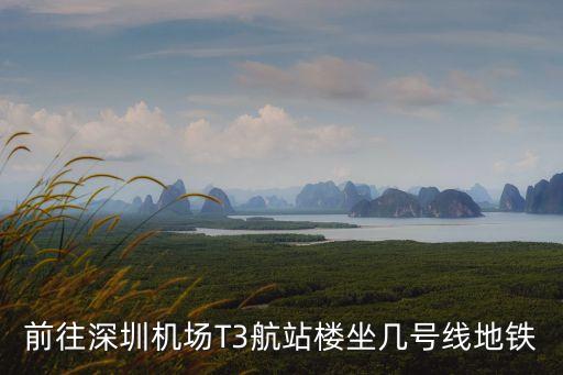 前往深圳機場T3航站樓坐幾號線地鐵