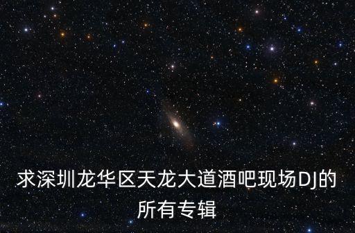 求深圳龍華區天龍大道酒吧現場DJ的所有專輯