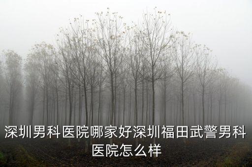 深圳男科醫(yī)院哪家好尋找靳其雄，深圳男科醫(yī)院哪家最棒知道的推薦一下