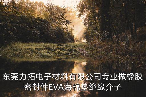 東莞力拓電子材料有限公司專業(yè)做橡膠密封件EVA海棉墊絕緣介子
