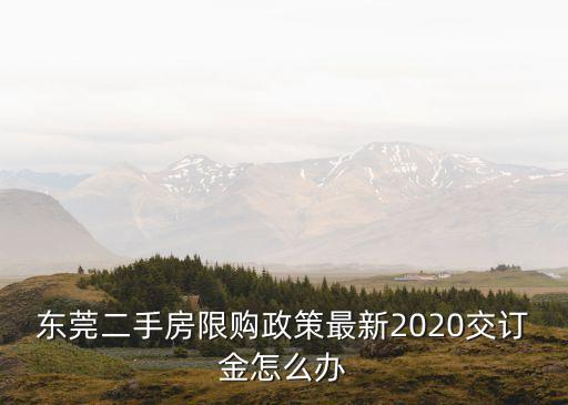 東莞網(wǎng)簽政策變化，沒有資格可辦理網(wǎng)簽是否受限購(gòu)影響