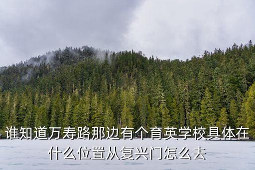 誰知道萬壽路那邊有個育英學校具體在什么位置從復興門怎么去