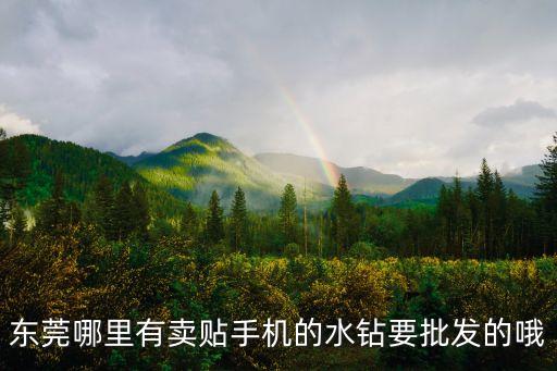 東莞長(zhǎng)安歐亞水鉆廠家，東莞市長(zhǎng)安有沒有加工水鉆的廠