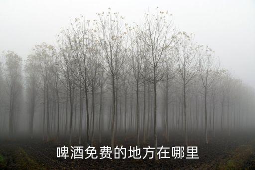 啤酒免費的地方在哪里