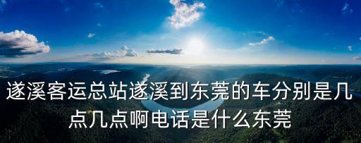 遂溪到東莞東火車站時間表，l262次幾點到東莞東火車站
