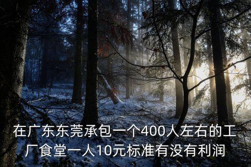東莞樟木頭正規食堂承包價格，東莞食堂承包哪家好