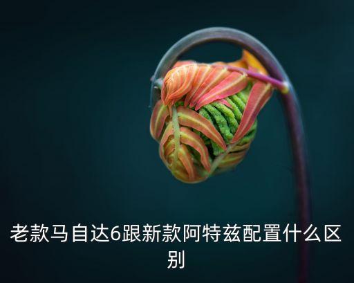 東莞二手馬自達6新款阿特茲，老款馬自達6跟新款阿特茲配置什么區別