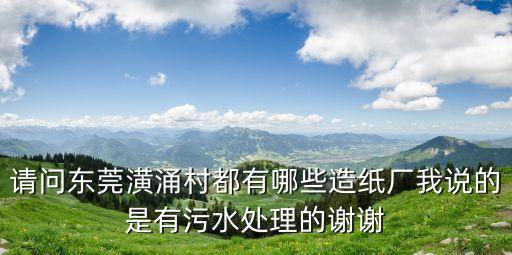 東莞造紙設備生產廠，廣東省東莞市造紙廠