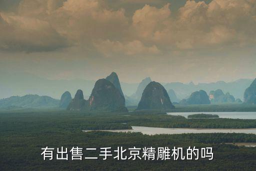 有出售二手北京精雕機(jī)的嗎