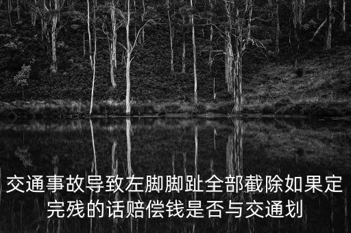 東莞車禍致人左腳截肢，車禍導致左腳三四拇指截肢算幾級傷殘