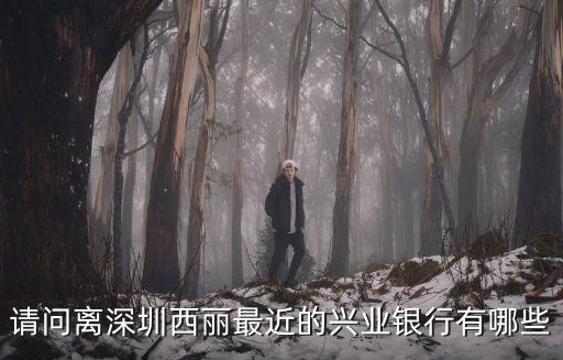 請問離深圳西麗最近的興業銀行有哪些