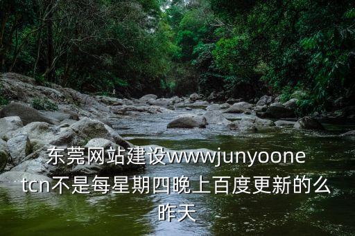 東莞網(wǎng)站建設(shè)wwwjunyoonetcn不是每星期四晚上百度更新的么昨天