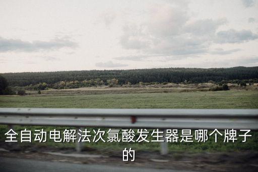 全自動(dòng)電解法次氯酸發(fā)生器是哪個(gè)牌子的