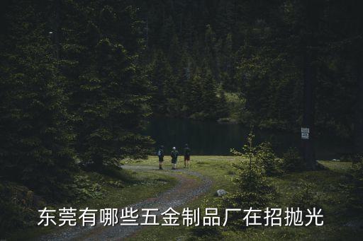 東莞有哪些五金制品廠在招拋光