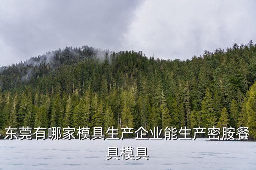 東莞有哪家模具生產企業能生產密胺餐具模具