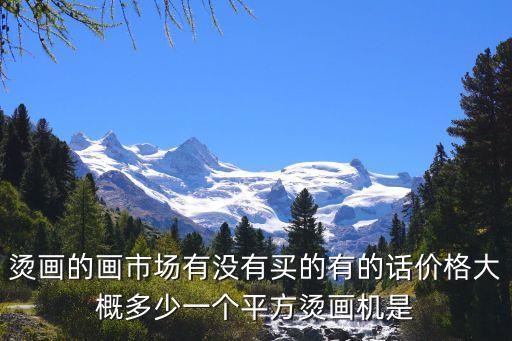 燙畫的畫市場(chǎng)有沒(méi)有買的有的話價(jià)格大概多少一個(gè)平方燙畫機(jī)是