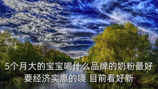 東莞益生元廠家，5個月大的寶寶喝什么品牌的奶粉最好要經濟實惠的噢 目前看好新
