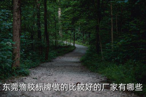 東莞滴膠標牌做的比較好的廠家有哪些