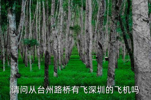 深圳航空臺州機場，請問從深圳到臺州有沒有飛機到達的